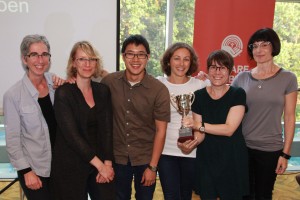 UBC Press's team, Hive Minds, won the 5th annual Spelling Bee.