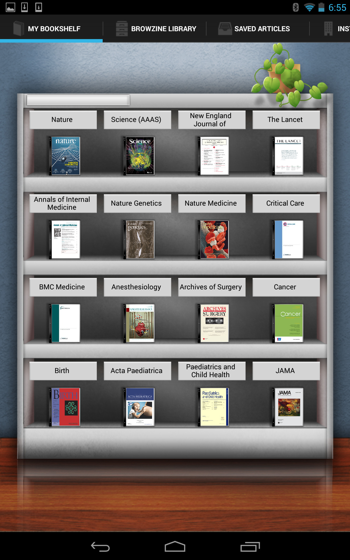 Browse Library Journals From Your Tablet Or Mobile Phone About