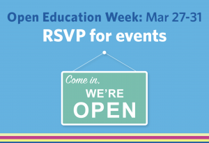 Open Education Week at UBC