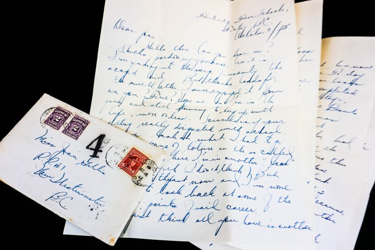 UBC Library acquires rare letters written by young Japanese Canadians ...