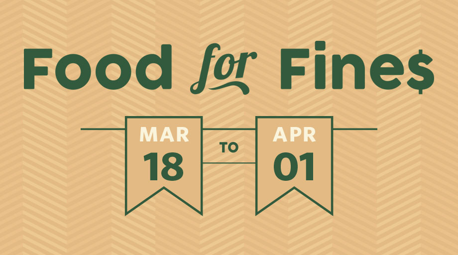 Food For Fines Spring 2019