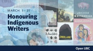 Honouring Indigenous Writers: March 1 – 31