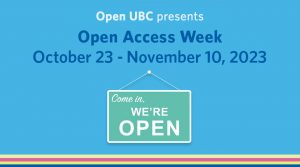 Open Access Week 2023